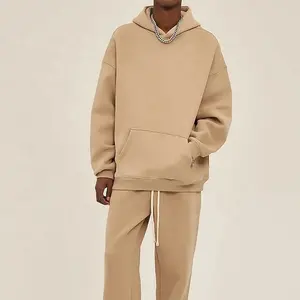 Haute qualité dernière conception 100% coton sweats à capuche unisexe pour hommes sweats à capuche lourds hommes pull grande taille en gros pas cher prix à capuche - Product Image 1