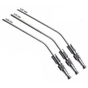 ชุดหลอดดูดฟรีเซียร์ 3 ชิ้น เครื่องมือผ่าตัดทางทันตกรรม สำหรับดูดน้ำในช่องปาก ทำจากสแตนเลส - Product Image 2