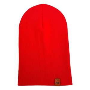 Traditional Solid Scarlet Red <b>Winter</b> <b>Sports</b> <b>Accessories</b> with Cuffed Design - Product Image 4