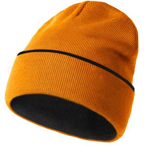 Gorro de Punto Acrílico Profesional Personalizable para Invierno con Logotipo Bordado, Gorra Unisex con Puño, Suministro al por Mayor - Product Image 1
