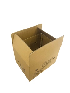 Wholesale Eco Friendly Recycled Materials Corrugated Paper Carton <b>Box</b> Food Grade Custom Logo Vanishing Printing Vegetable Fruit - Product Image 4