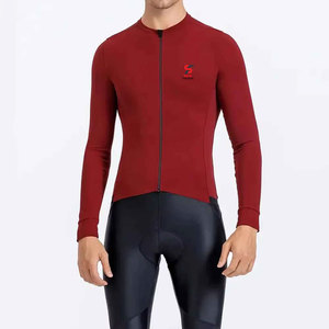 Jersey de Ciclismo Profesional, Transpirable, Antibacterial, de Secado Rápido y Resistente al Viento, Color y Logotipo Personalizables, Unisex - Product Image 1