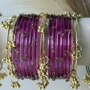 Forever Kashmiri Style Fashion Silver Plated Eco Friendly Bangles Women Stylish Trendy Stackable Wrist <b>Accessories</b> - Product Image 1