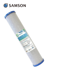 เครื่องกรองน้ำ 100% คาร์บอนจากเปลือกมะพร้าว ขนาด 20 นิ้ว พร้อมตัวกรองแบบแอคทีฟ ติดตั้งง่ายด้วยตัวเอง - Product Image 1