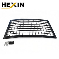Grille de protection de cabine et filet de fenêtre avant de précision pour pelle excavatrice Caterpillar série GC