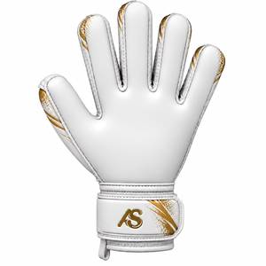Gants de gardien de but de football en or personnalisés, paume en latex professionnelle, pour l'entraînement en club et les matchs de compétition - Product Image 3