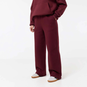Conjunto de Sudadera Oversize y Pantalones Anchos para Mujer, Novedad 2026, con Logotipo Personalizado, Lavado Ácido, Chándal de Felpa de Algodón Ecológico, Dos Piezas - Product Image 4