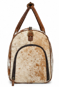 Cowhide Leather Duffel Bag Luxury Travel Bag Vintage Weekender Overnight Luggage <b>Handmade</b> Gym Bag High Quality Sport <b>Clothes</b> - Product Image 3