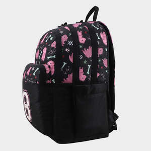 Sac à dos scolaire rose Arctic Fox Saurus pour garçons et filles - Product Image 3
