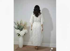 Nouvelle Robe Midi Vintage Faite à la Main pour Femme, Kaftan Long en Coton, Tenue de Nuit avec Dentelle, Meilleure Décoration, Taille Unique, Lavable - Product Image 4