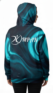 เสื้อฮู้ดดี้ทรงโอเวอร์ไซส์สไตล์ลำลองเท่ๆ สำหรับทุกเพศ พิมพ์ลายแบบซับลิเมชั่นเต็มตัว เหมาะสำหรับคอลเลคชั่นสตรีทแวร์แนวเมือง - Product Image 2