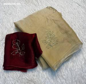 Colección Premium de Sarees y Blusas de Seda Suave con Hilo, Lentejuelas y Trabajo Zari a Precio de Mayoreo Saree Love - Product Image 4