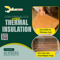 ISOLATION THERMIQUE EXCEPTIONNELLE NOIX DE COCO MATELAS PRODUIT AGRICOLE