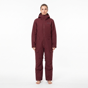 Traje de esquí para mujer, impermeable, a prueba de viento, con capucha, chaqueta y pantalones para la nieve, ropa deportiva transpirable para invierno - Product Image 1
