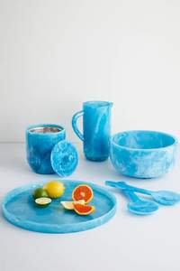 Moderna y Elegante Tazón de Resina Epoxi para Servir, Ideal para el Hogar y Eventos, con un Acabado Artístico en Resina que Realza la Mesa - Product Image 3