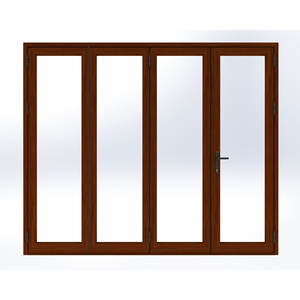 Sistema de Puerta Plegable Corredera Alemana Serie 80, Perfil de Aluminio 6063 T5, Perfiles de Aluminio de Lujo con Recubrimiento en Polvo de Alta Resistencia - Product Image 6