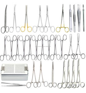 ชุดเครื่องมือผ่าตัดทำหมันแมว 32 ชิ้น ชุดผ่าตัดเนื้อเยื่ออ่อนสำหรับสัตวแพทย์ ผลิตจากเหล็กกล้าไร้สนิมเยอรมัน แบบใช้มือ - Product Image 1