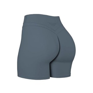 Shorts de Yoga Transpirables de Secado Rápido para Mujer, Leggings Deportivos de Cintura Baja Sin Costuras y Alta Elasticidad para Gimnasio y Fitness - Product Image 2