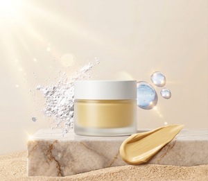 ครีมกันแดดเนื้อมินเนอรัล SPF30 ผสมซิงค์ออกไซด์และไฮยาลูรอนิค แอซิด สำหรับผิวหน้า ขนาด 30 กรัม บรรจุขวดแก้ว ขั้นต่ำสั่งซื้อ 700 ชิ้น - Product Image 6