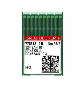 Industrial Iron <b>Sewing</b> Machine Needles 775312 134 SAN 10 DPX5 SAN 10 J Silver Thread Needles for Apparel Parts - Product Image 1