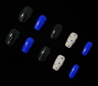Ongles portables faits à la main, prix compétitif, vente en gros, faible MOQ, conception personnalisée ODM, ongles réutilisables, finition fine, détails peints à la main