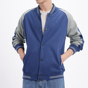 Chaqueta Varsity Ecológica a Prueba de Viento al por Mayor, Chaqueta Bomber Clásica Universitaria, Uniforme de Béisbol Duradero para Escuela Secundaria - Product Image 5