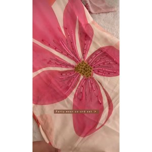 FANCY GEORGETTE IMPRESIÓN DIGITAL HILO TRABAJA KURTI CON PALAZZO GAJRI - Product Image 2