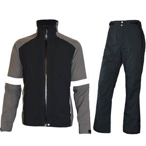 OEM Custom Polyester Streetwear Hooded Solid Tracksuit Windbreaker <b>Jacket</b> and Pants Set for Men Women Sportswear Windbreaker Set - Product Image 1