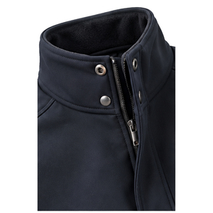 Chaqueta de Montar para Hombre, Invierno, Softshell, Cuello Alto, Botones, Cierre Frontal, Bolsillos, Ropa Ecuestre, Poliéster/Algodón - Product Image 6