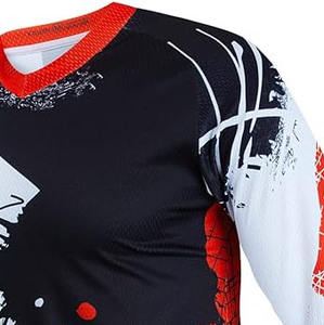 Jersey de Motocross con Diseños Personalizados, Transpirable y de Secado Rápido, Ropa para Motociclismo y Automovilismo de Pakistán, Venta al Por Mayor - Product Image 3