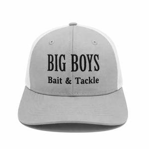 High Quality Gray/White Mesh Trucker <b>Hats</b> with <b>Flat</b> Embroidery Custom Sports Style for Outdoor in Vietnam - Product Image 1