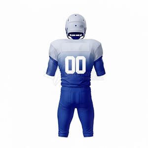 Uniforme de Fútbol Americano Profesional para Equipo, Poliéster Ligero, Transpirable, Ecológico, Diseño Cómodo y Elástico para el Día del Partido - Product Image 2