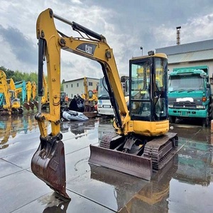 Original Used Caterpillar Commercial Cat 305 CR Mini Excavator For Construction Landscaping Trenching <b>Foundation</b> Work - Product Image 3