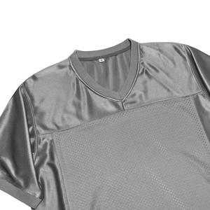 Nouvelle tendance, service personnalisé ODM OEM, vêtements de sport, maillot à col en V, maille respirante, séchage rapide, style hip-hop, t-shirt pour hommes, fabriqué au Pakistan - Product Image 4