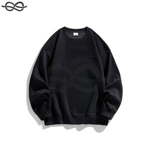 Wholesale Plain Custom Crewneck <b>Sweatshirt</b> 100% Cotton Pullover Oversized Blank <b>Fleece</b> <b>Sweatshirt</b> for Men & Women - Product Image 5