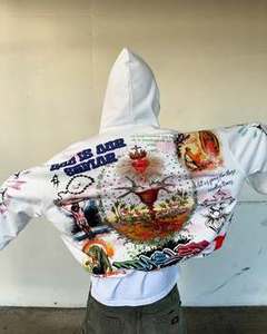 Sudaderas con Capucha Personalizadas para Hombre, Talla Grande, Felpa Francesa, 100% Algodón, 400 g/m², Impresión Serigrafiada, Fabricantes de Logotipos Personalizados - Product Image 2