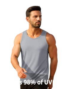 Débardeur d'été pour homme 100 % coton, toucher doux, maille respirante, écoresponsable, mouvements fluides, léger, confort quotidien - Product Image 3