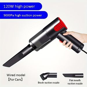 Aspirapolvere Mini Silenzioso a Batteria per Auto e Casa |   ABS e PC |   Portatile - Product Image 1