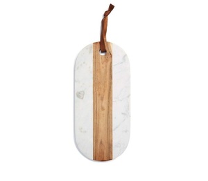 Unique Design Stone Marble Chopping <b>Board</b> Wood Marble Chopping Blocks Wood Stone Chopping <b>Board</b> at factory wholesale Price - Product Image 1