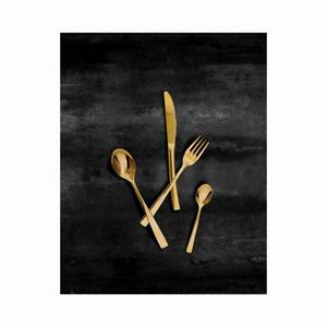 Excellent Design High <b>Mirror</b> Polished <b>Gold</b> Utensils with New Antique Design Handle Flatware Utensils Set - Product Image 1