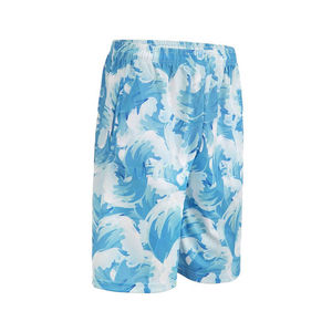 Shorts de plage d'été personnalisés avec logo en sublimation intégrale pour hommes, produit tendance avec fermeture élastique à la taille, style décontracté - Product Image 1