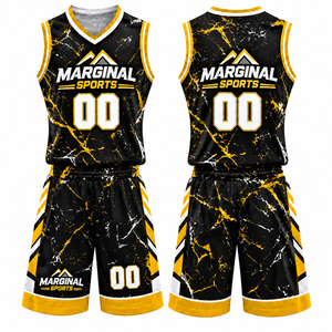 Conjunto de Uniforme de Baloncesto Personalizado de Primera Calidad, Transpirable, de Secado Rápido, Camiseta sin Mangas, Pantalones Cortos Deportivos - Product Image 4
