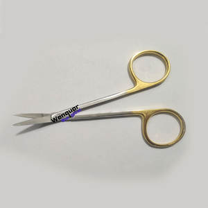 Tijeras Nasales Médicas Wilmer Converse Graefe, Instrumentos Quirúrgicos, Color Dorado - Product Image 1