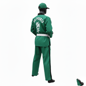 Uniforme de Taekwondo Personalizado para Artes Marciales, Unisex, Traje de Entrenamiento, Blanco, Poliéster/Algodón, Logotipo Personalizado, Duradero - Product Image 5