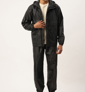 OEM Custom <b>Men's</b> Windbreaker Set Waterproof High Quality Product <b>Raincoat</b> Nylon Tracksuit Casual Quick Dry Outerwear Jacket - Product Image 4
