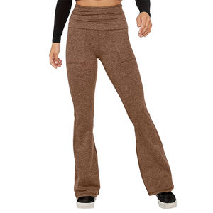 Leggings Deportivos para Mujer, Transpirables, de Secado Rápido, Color Marrón, Sin Costuras, de Alta Calidad, para Gimnasio, Entrenamiento, Running y Actividades Deportivas - Product Image 1