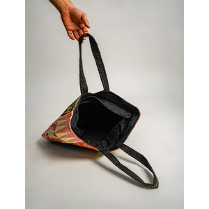 Factory Direct Handmade Cotton <b>Canvas</b> <b>Tote</b> Bag Assorted Ethnic Boho Print OEM ODM Wholesale - Product Image 4