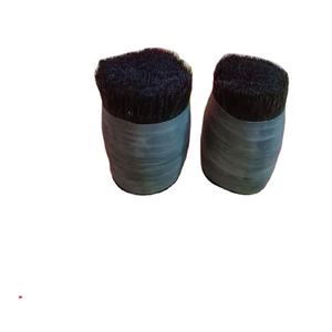 Pinceau à raser de qualité supérieure en poils de buffle et de chèvre avec manche en bois pour hommes, soins personnels - Product Image 1