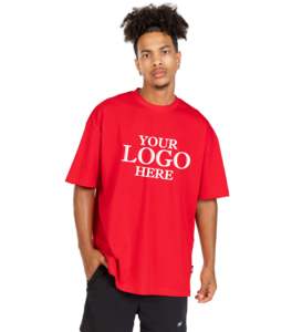 T-shirt pour homme en tricot imprimé en relief de haute qualité, anti-plis, à manches courtes, style décontracté, écologique et ample - Product Image 1