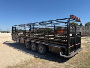 Semirremolque de 3 Ejes y 60 Toneladas con Barandas para Carga, Almacenamiento y Transporte de Ganado/Vacas/Cerdos/Aves de Corral en Venta - Product Image 6